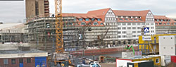 Ansicht der Baustelle am 13. November 2008