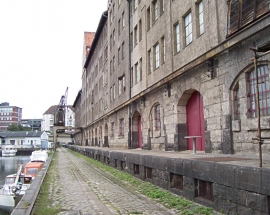 Tempelhofer Hafen im Oktober 2005