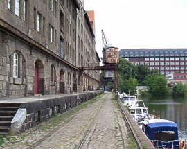 Tempelhofer Hafen im Oktober 2005