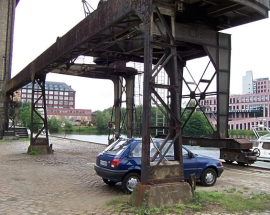 Tempelhofer Hafen im Oktober 2005